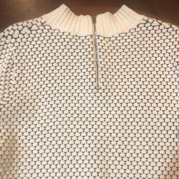 Banana Republic Wool Quarter Zip Sweater Medium - Picture 2 of 7